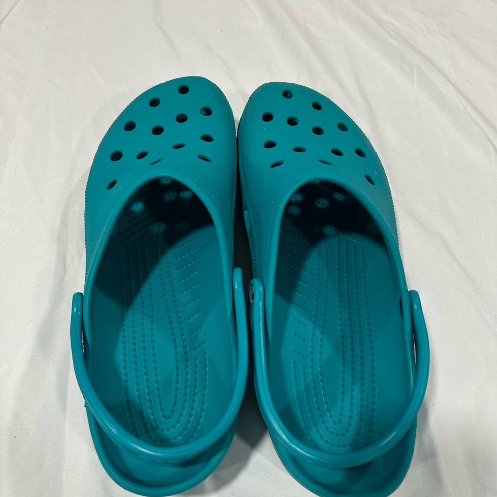 Men's Teal Crocs